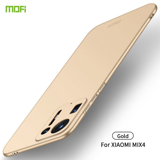 For Xiaomi Mix 4 MOFI Frosted PC Ultra-thin Hard Case(Gold) - Xiaomi Cases by MOFI | Online Shopping UK | buy2fix