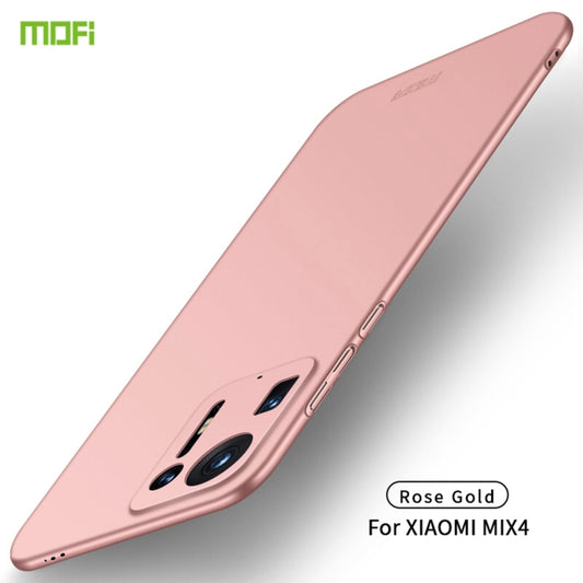 For Xiaomi Mix 4 MOFI Frosted PC Ultra-thin Hard Case(Rose Gold) - Xiaomi Cases by MOFI | Online Shopping UK | buy2fix