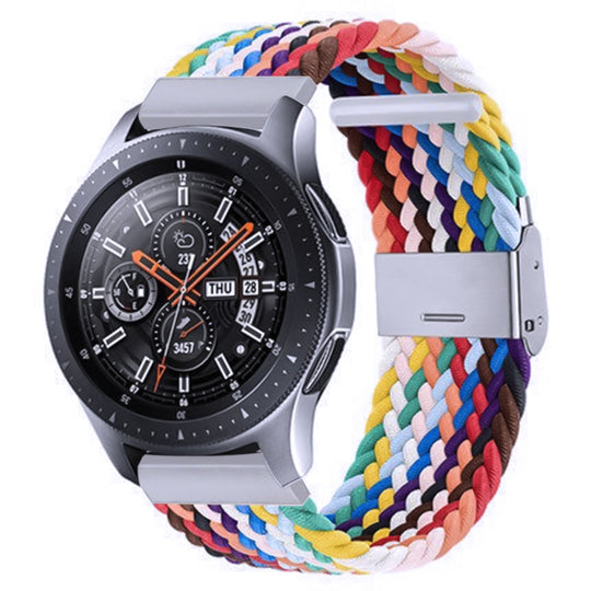 For Samsung Galaxy Watch 4 / Watch 5 20mm Nylon Braided Metal Buckle Watch Band(Color 4)