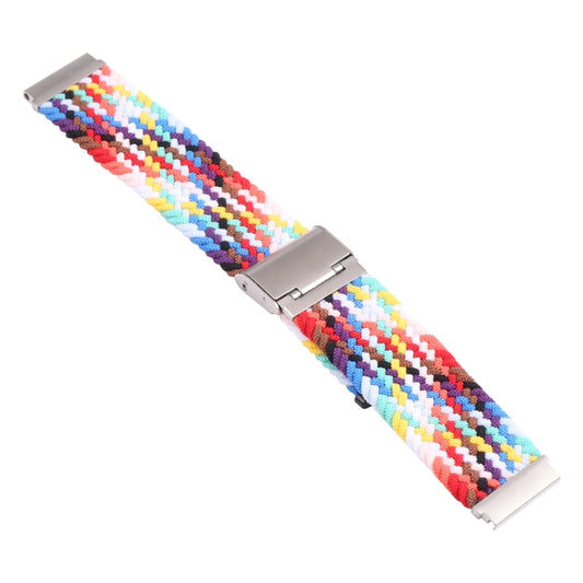 For Samsung Galaxy Watch 4 / Watch 5 20mm Nylon Braided Metal Buckle Watch Band(Color 4) - Watch Bands by buy2fix | Online Shopping UK | buy2fix