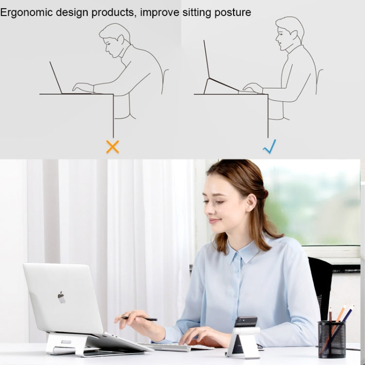 AP-1 Aluminum Alloy Laptop Stand - Laptop Stand by buy2fix | Online Shopping UK | buy2fix
