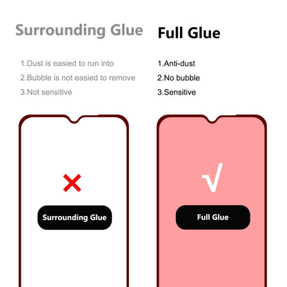 For Samsung Galaxy A32 5G 2 PCS ENKAY Hat-Prince Full Glue Tempered Glass 6D Full Coverage Anti-scratch Protector - Galaxy Tempered Glass by ENKAY | Online Shopping UK | buy2fix