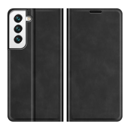 For Samsung Galaxy S22 5G Retro-skin Business Magnetic Suction Leather Case with Holder & Card Slots & Wallet(Black) - Galaxy S22 5G Cases by buy2fix | Online Shopping UK | buy2fix