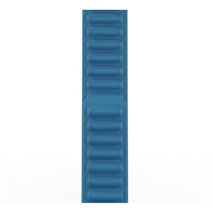 Silicone Magnetic Strap Watch Band For Apple Watch Ultra 49mm&Watch Ultra 2 49mm / Series 9&8&7 45mm / SE 3&SE 2&6&SE&5&4 44mm / 3&2&1 42mm(White) by buy2fix