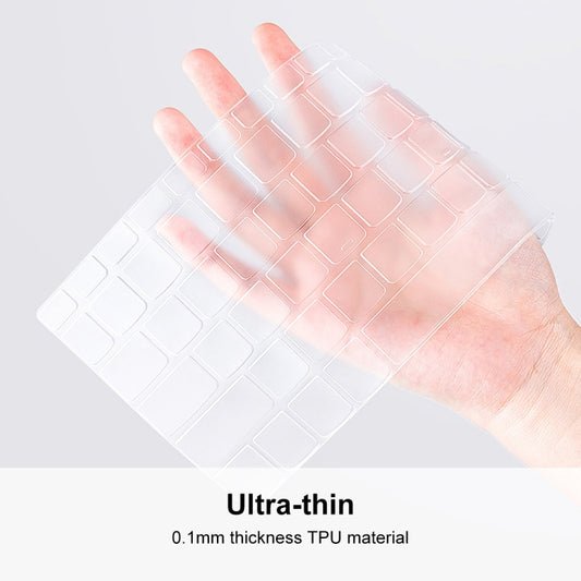 ENKAY Ultra Thin Soft TPU Laptop Keyboard Protector Film For MacBook Air 13.6 2022/2024 A2681 (M2) / A3113 (M3), Version:EU Version - Keyboard Protector by ENKAY | Online Shopping UK | buy2fix