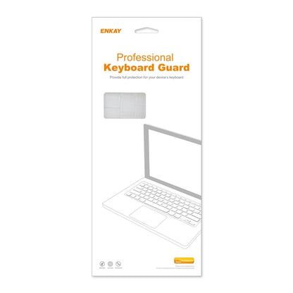 ENKAY Ultra Thin Soft TPU Laptop Keyboard Protector Film For MacBook Air 13.6 2022/2024 A2681 (M2) / A3113 (M3), Version:EU Version - Keyboard Protector by ENKAY | Online Shopping UK | buy2fix