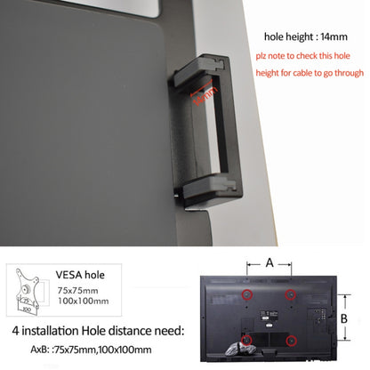 OL-3S Aluminum Height Adjustable Desktop Computer Stand for 17-32 inch and 12-17 inch Monitor(Black) - Laptop Stand by buy2fix | Online Shopping UK | buy2fix