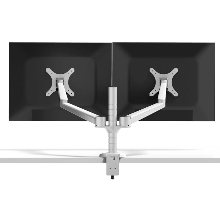 OA-4S Aluminum Double Arm Desktop Display Table Monitor Mount Stand - Laptop Stand by buy2fix | Online Shopping UK | buy2fix