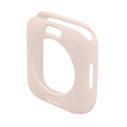 ENKAY Hat-Prince Protective TPU Watch Case + Full Coverage PET Screen Protector Film For Apple Watch Series 8 / 7 41mm(Pink) - Watch Cases by ENKAY | Online Shopping UK | buy2fix