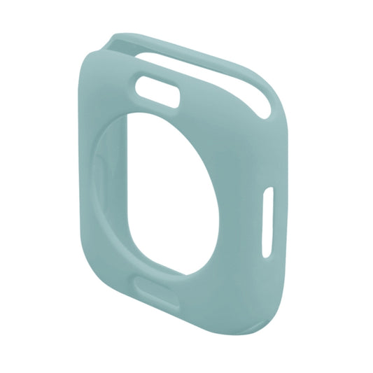 ENKAY Hat-Prince Protective TPU Watch Case + Full Coverage PET Screen Protector Film For Apple Watch Series 8 / 7 41mm(Green) - Watch Cases by ENKAY | Online Shopping UK | buy2fix