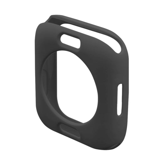 ENKAY Hat-Prince Protective TPU Watch Case + Full Coverage PET Screen Protector Film For Apple Watch Series 8 / 7 45mm(Black) - Watch Cases by ENKAY | Online Shopping UK | buy2fix