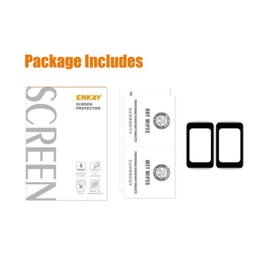 For Fitbit Charge 5 / Charge 6 2pcs ENKAY Hat-Prince 3D Curved Edge PC Edge PMMA HD Screen Film - Screen Protector by ENKAY | Online Shopping UK | buy2fix