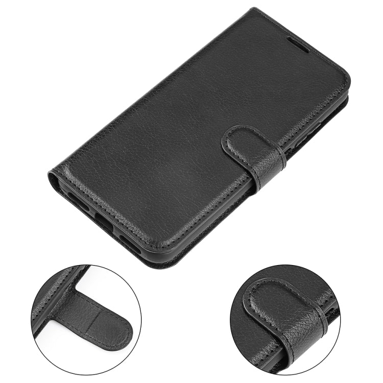 For Xiaomi Redmi Note 11 Litchi Texture Horizontal Flip Protective Case with Holder & Card Slots & Wallet(Black) by buy2fix