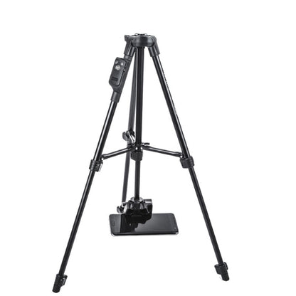 YUNTENG 6208 Aluminum Tripod Mount with Bluetooth Remote Control &  3-Way Head & Phone Clamp - Tripods by YUNTENG | Online Shopping UK | buy2fix