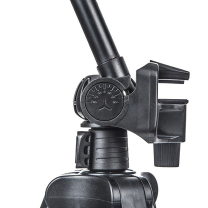 YUNTENG 6208 Aluminum Tripod Mount with Bluetooth Remote Control &  3-Way Head & Phone Clamp - Tripods by YUNTENG | Online Shopping UK | buy2fix