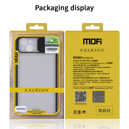 For iPhone 13 MOFI Translucent Frosted PC + TPU Phone Case(Black) - iPhone 13 Cases by MOFI | Online Shopping UK | buy2fix
