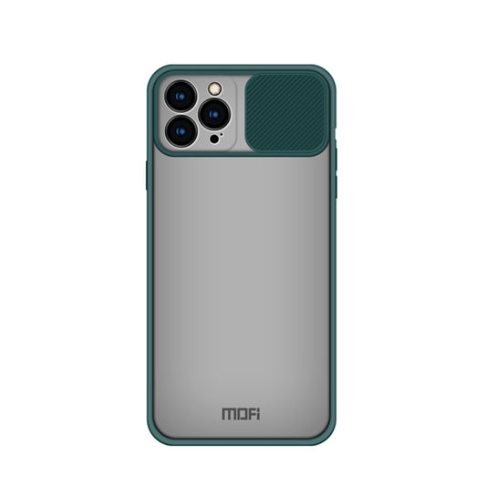 For iPhone 13 Pro Max MOFI Translucent Frosted PC + TPU Phone Case(Green) - iPhone 13 Cases by MOFI | Online Shopping UK | buy2fix