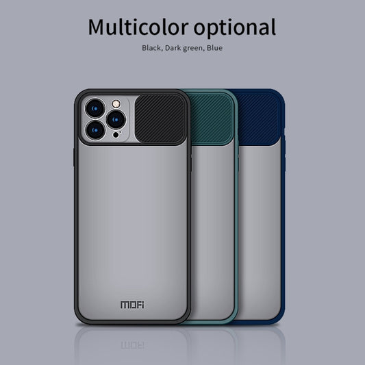 For iPhone 13 Pro Max MOFI Translucent Frosted PC + TPU Phone Case(Blue) - iPhone 13 Cases by MOFI | Online Shopping UK | buy2fix