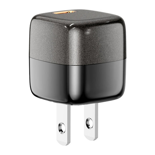 ENKAY APQ-011 Mini PD 20W USB-C / Type-C Port Fast Charger, US Plug(Black) - USB Charger by ENKAY | Online Shopping UK | buy2fix