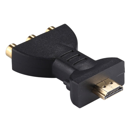 Gold-plated HDMI Male to 3 RCA Video Audio Adapter AV Component Converter for DVD Projector - Converter by buy2fix | Online Shopping UK | buy2fix