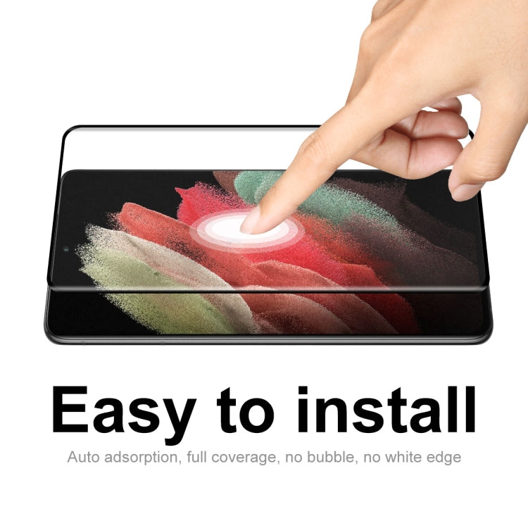 For Samsung Galaxy S21 Ultra 5pcs ENKAY 0.26mm 3D Curved Full Hot Bending Tempered Glass Film - Galaxy Tempered Glass by ENKAY | Online Shopping UK | buy2fix