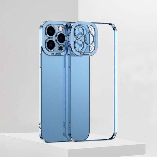For iPhone 13 Electroplating TPU Phone Case(Blue) - iPhone 13 Cases by buy2fix | Online Shopping UK | buy2fix