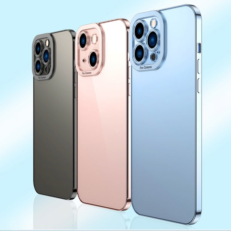 For iPhone 13 Electroplating TPU Phone Case(Blue) - iPhone 13 Cases by buy2fix | Online Shopping UK | buy2fix