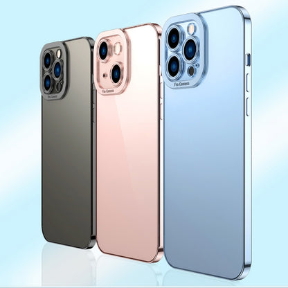 For iPhone 13 Electroplating TPU Phone Case(Blue) - iPhone 13 Cases by buy2fix | Online Shopping UK | buy2fix