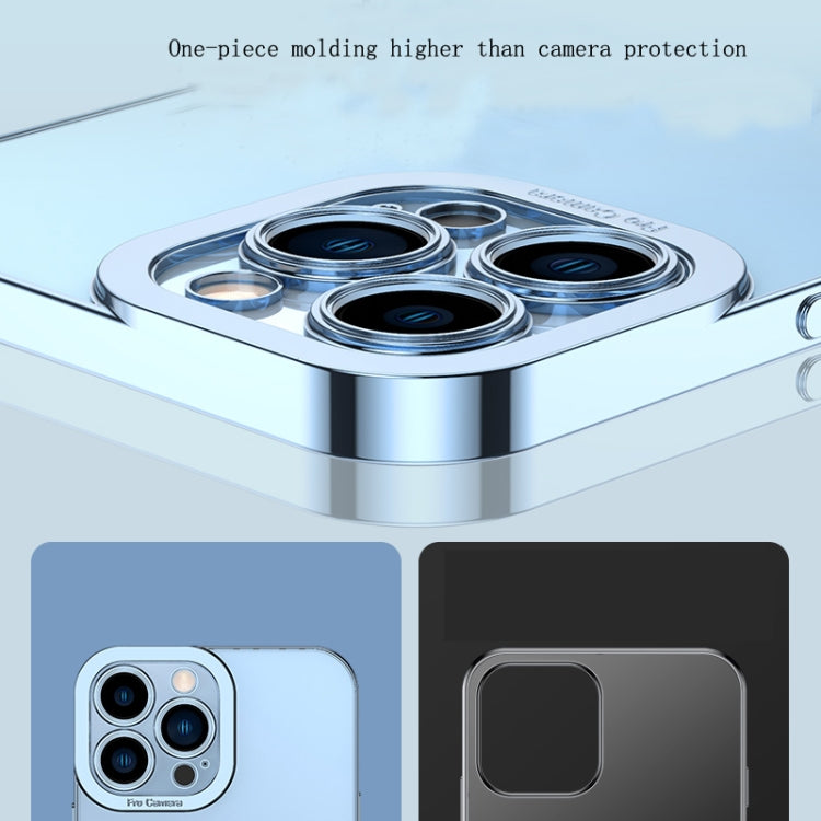 For iPhone 13 Electroplating TPU Phone Case(Blue) - iPhone 13 Cases by buy2fix | Online Shopping UK | buy2fix