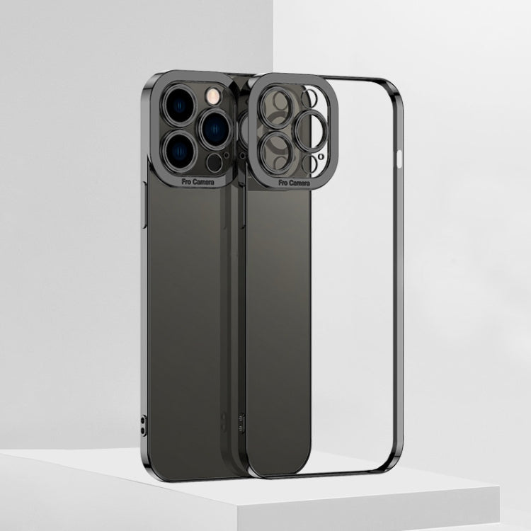 For iPhone 11 Pro Electroplating TPU Phone Case (Black) - iPhone 11 Pro Cases by buy2fix | Online Shopping UK | buy2fix