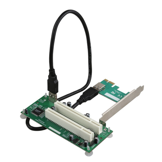 Carte adaptateur PCIe vers double emplacement PCI, carte d'extension USB 3.0