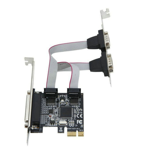 Printer Parallel Port Riser Card PCIe PCI-e Adapter - Add-on Cards by buy2fix | Online Shopping UK | buy2fix