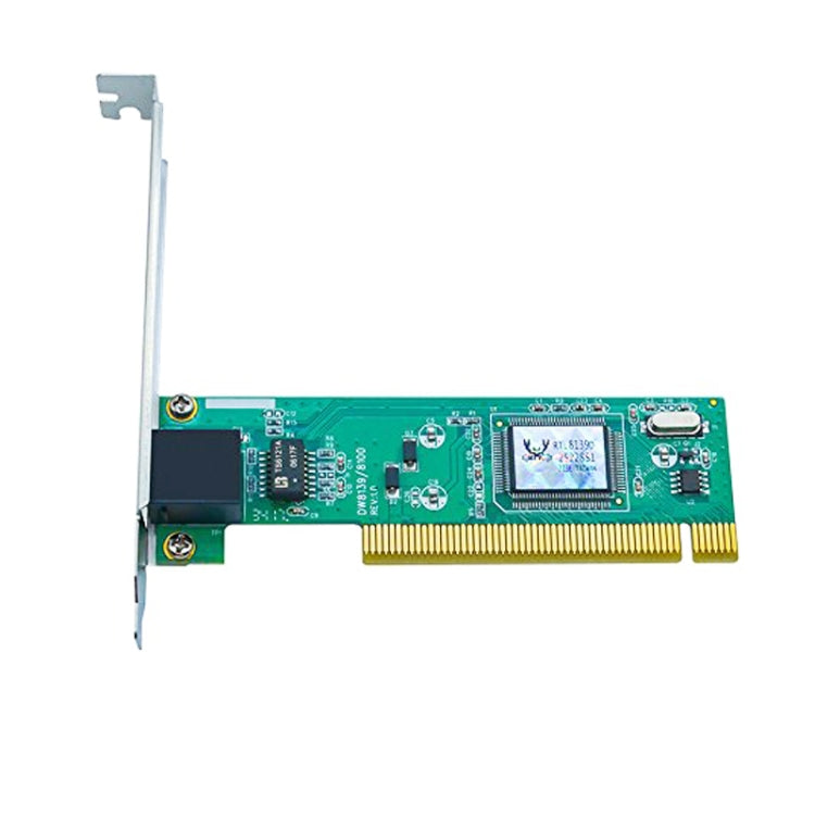 Drive-free Wired Rtl8139PCI 100M Desktop Computer Network Card by buy2fix