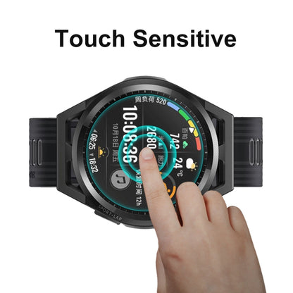 1 PC For Huawei Watch GT Runner 46mm ENKAY Hat-Prince 0.2mm 9H 2.15D Curved Edge Tempered Glass Screen Protector Watch Film - Screen Protector by ENKAY | Online Shopping UK | buy2fix
