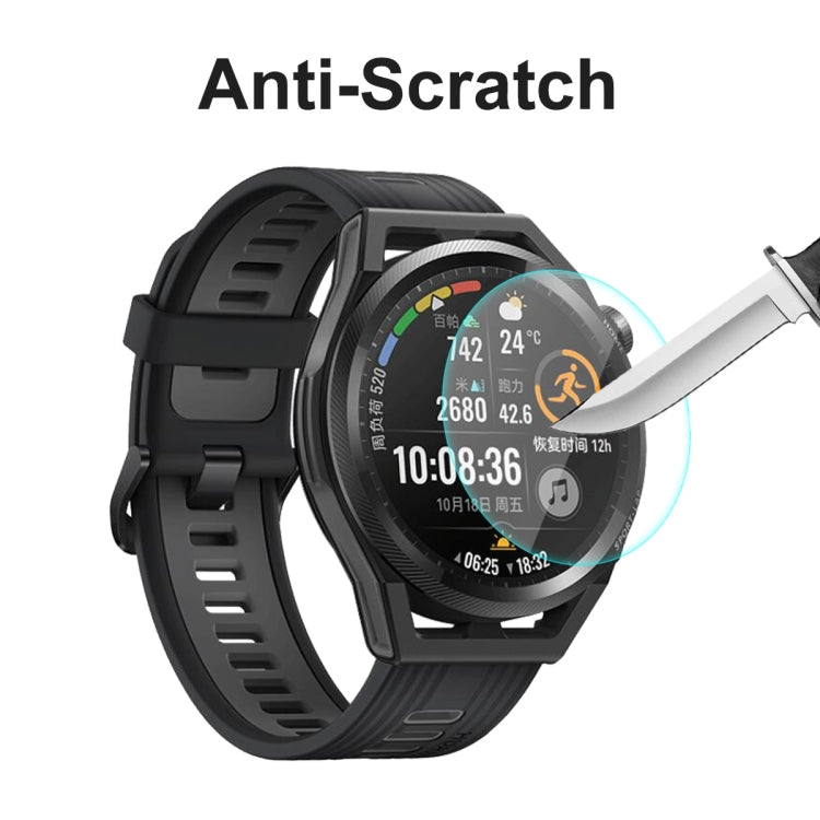 1 PC For Huawei Watch GT Runner 46mm ENKAY Hat-Prince 0.2mm 9H 2.15D Curved Edge Tempered Glass Screen Protector Watch Film - Screen Protector by ENKAY | Online Shopping UK | buy2fix