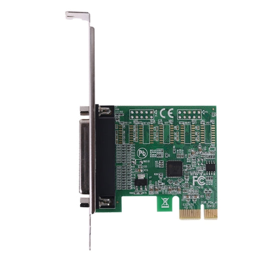 Parallel Port DB25 25pin PCIE Riser Card Printer LPT to PCI-E Express Cards AX99100 Converter Adapter - Add-on Cards by buy2fix | Online Shopping UK | buy2fix