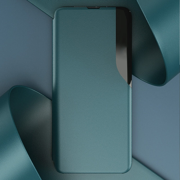 For Samsung Galaxy S22 Plus 5G Attraction Flip Holder Leather Phone Case(Green) - Galaxy S22+ 5G Cases by buy2fix | Online Shopping UK | buy2fix