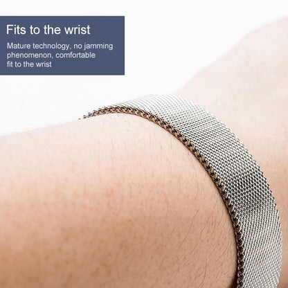 Milan Meta Watch Band For Apple Watch Series 9&8&7 41mm / SE 3&SE 2&6&SE&5&4 40mm / 3&2&1 38mm(Silver) by buy2fix