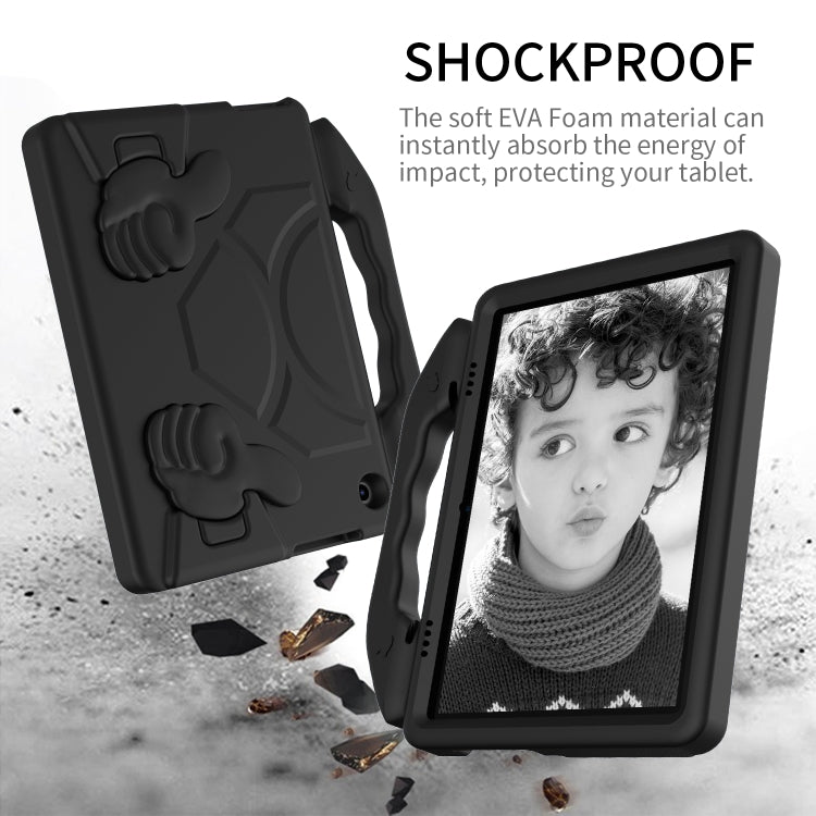 For Lenovo Tab M10 HD 10.1 TB-X505F/X505N EVA Shockproof Tablet Case with Thumb Bracket(Black) - Lenovo by buy2fix | Online Shopping UK | buy2fix