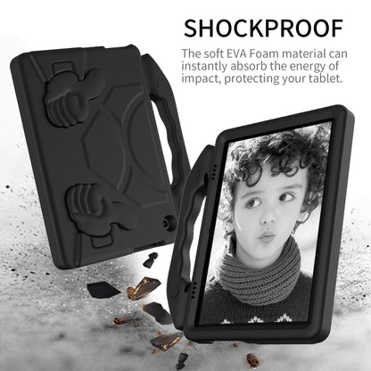 For Lenovo Tab M10 HD 10.1 TB-X505F/X505N EVA Shockproof Tablet Case with Thumb Bracket(Black) - Lenovo by buy2fix | Online Shopping UK | buy2fix