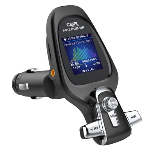 BT28 Car Color Screen Bluetooth MP3 Player AUX FM Transmitter QC3.0 - Bluetooth Car Kits by buy2fix | Online Shopping UK | buy2fix
