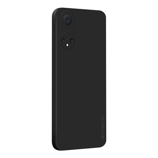 For Huawei nova 9 Pro PINWUYO Liquid Silicone TPU Phone Case(Black) - Huawei Cases by PINWUYO | Online Shopping UK | buy2fix
