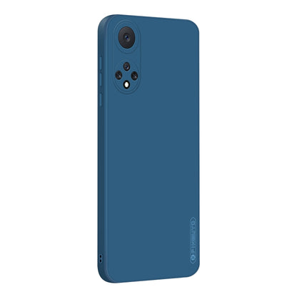 For Huawei nova 9 Pro PINWUYO Liquid Silicone TPU Phone Case(Blue) - Huawei Cases by PINWUYO | Online Shopping UK | buy2fix