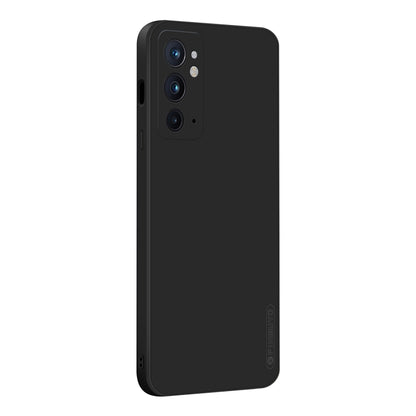 For OnePlus 9RT 5G PINWUYO Liquid Silicone TPU Phone Case(Black) - OnePlus Cases by PINWUYO | Online Shopping UK | buy2fix