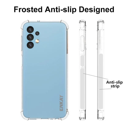For Samsung Galaxy A13 4G ENKAY Transparent TPU Shockproof Case by ENKAY
