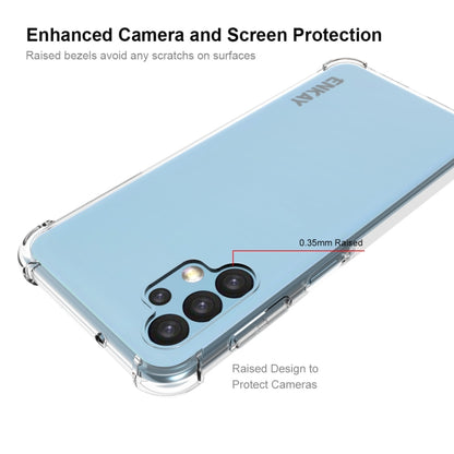 For Samsung Galaxy A13 4G ENKAY Transparent TPU Shockproof Case by ENKAY