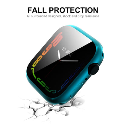 For Apple Watch Series 8 / 7 41mm ENKAY Hat-Prince Electroplated TPU Case(Black) - Watch Cases by ENKAY | Online Shopping UK | buy2fix