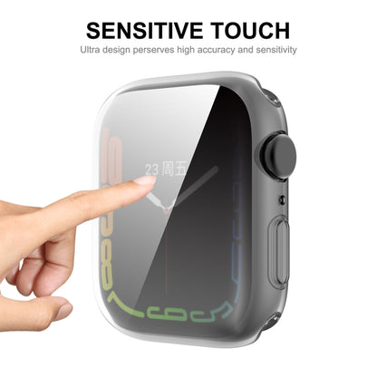 For Apple Watch Series 8 / 7 41mm ENKAY Hat-Prince Transparent TPU Case - Watch Cases by ENKAY | Online Shopping UK | buy2fix