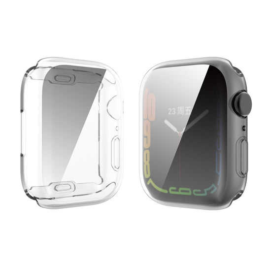For Apple Watch Series 9 / 8 / 7 45mm ENKAY Hat-Prince Transparent TPU Case