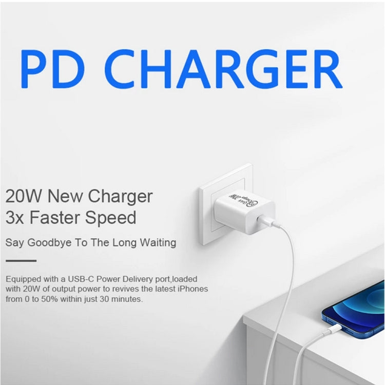 AU-20W PD USB-C / Type-C Travel Charger for Mobile Phone, AU Plug - USB Charger by buy2fix | Online Shopping UK | buy2fix